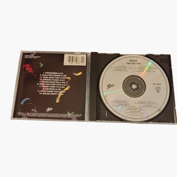 Basia Time And Tide CD Album - Picture 3 of 3